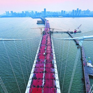 厦金大桥（厦门段）项目建设进展顺利