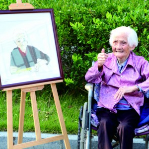 八十幅漫画铺满花园 上溪这场重阳主题画展 藏着“不老时光”